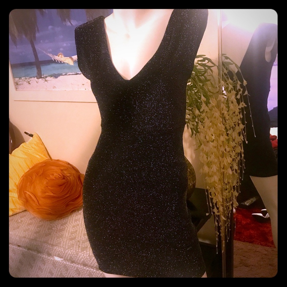 Metallic dress